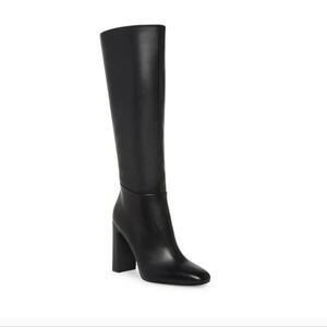 Steve Madden Knee High Leather Boots Size 8.5